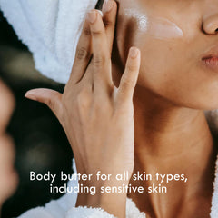 Better Shea Butter Mango Butter for face application yields smooth skin feel.