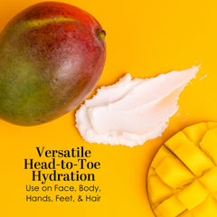 Better Shea Butter mango butter texture closeup revealing creamy, silky absorption