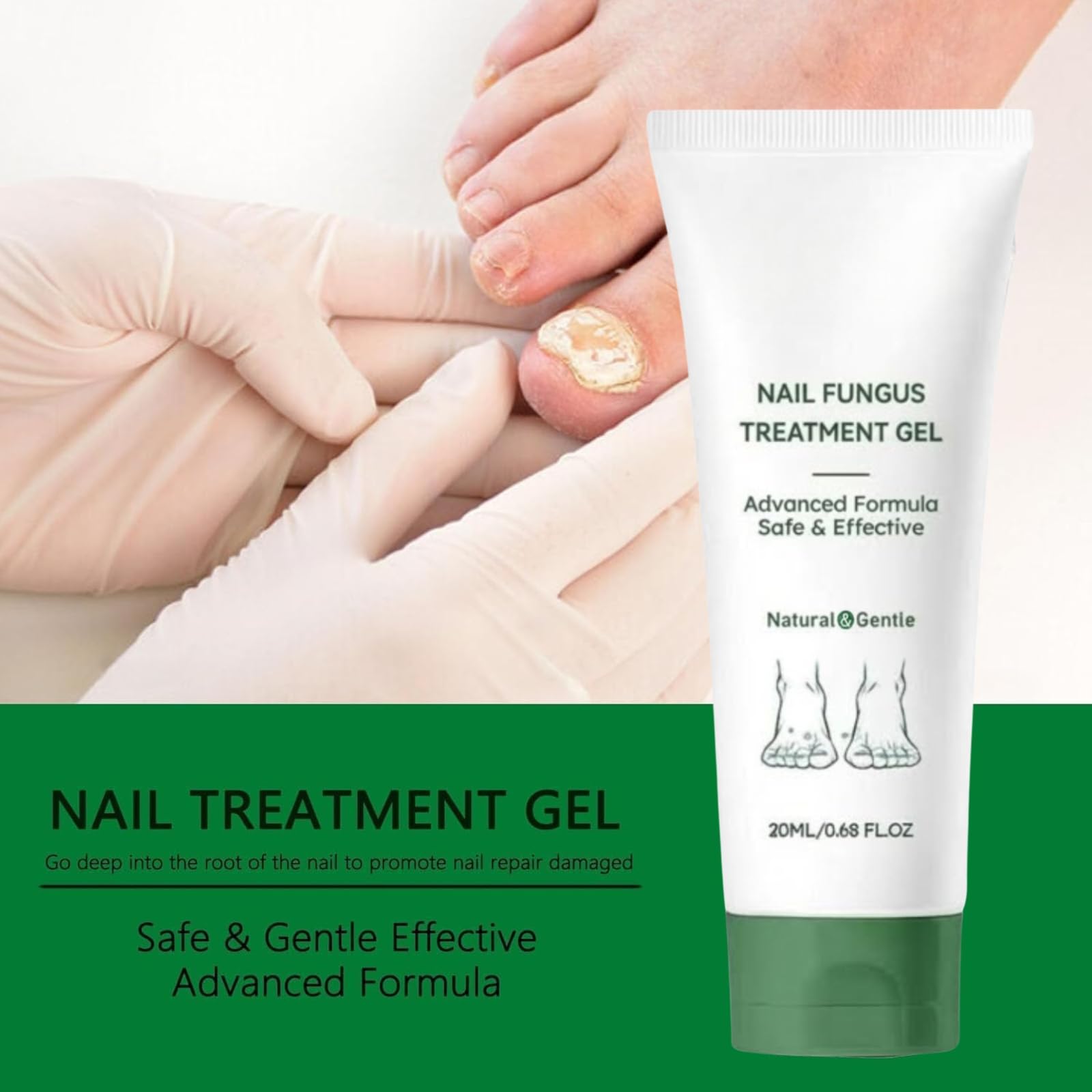 Beuifvo nail care gel applicator dispensing for quick touch-ups.