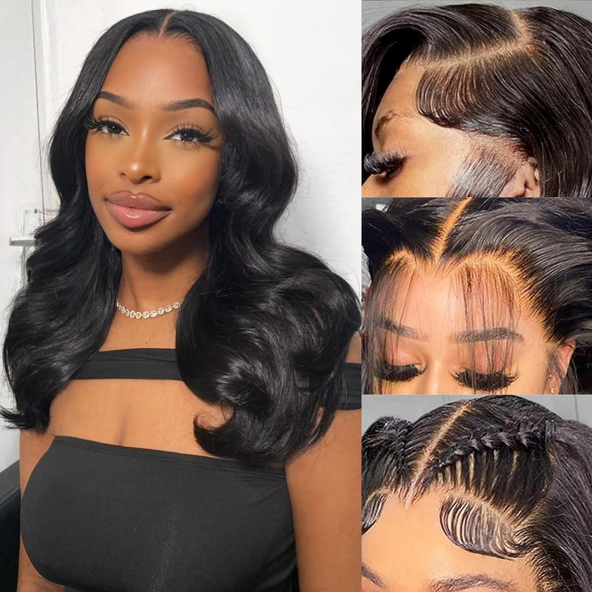 BEULADY bob wig 13x6 hd lace front natural hairline for daily wear.