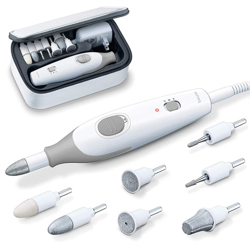 Beurer MP32 nail drill with ergonomic grip for comfortable home use