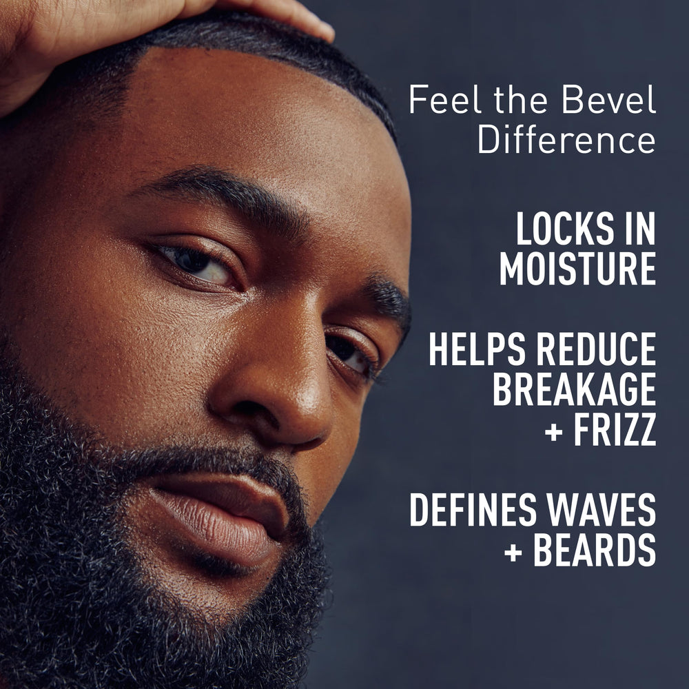 Bevel coconut oil ingredient close-up highlighting deep hydration.