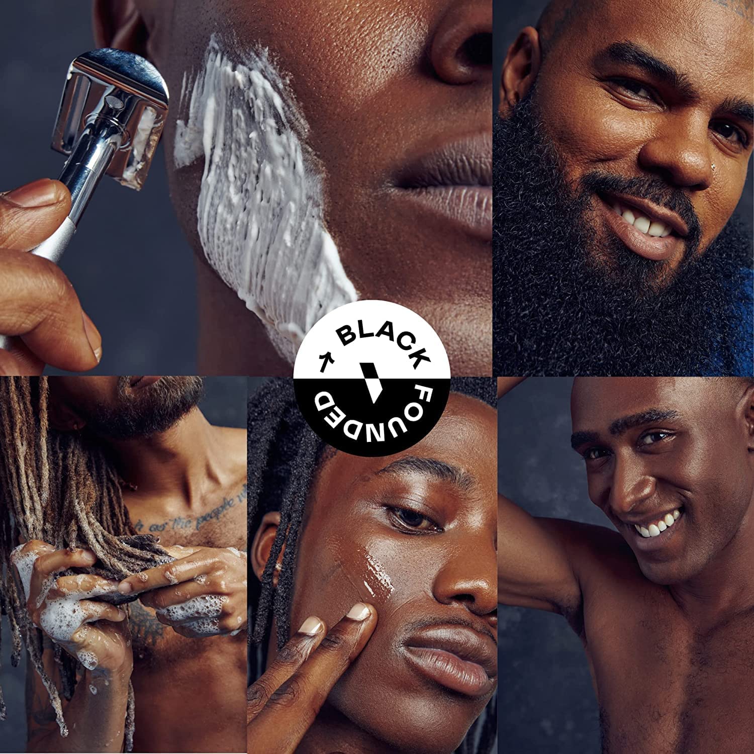 Bevel skin soothing oil hydrates under-beard skin for comfortable wear.