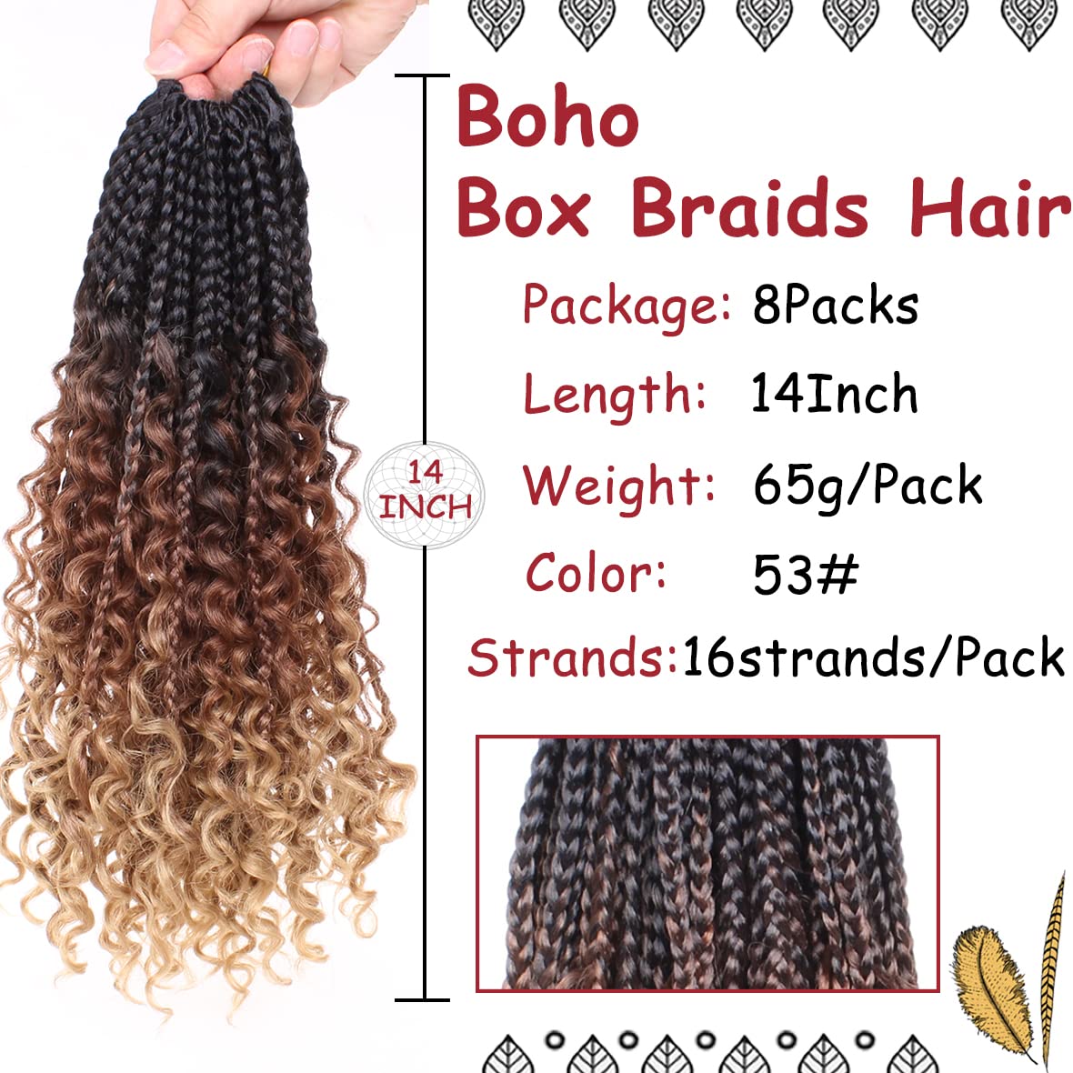 Beverlee pre-looped crochet hair closeup showcases easy installation for beginners.