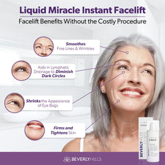 Beverly Hills Eye Serum texture close-up shows silky, easy-absorb formula