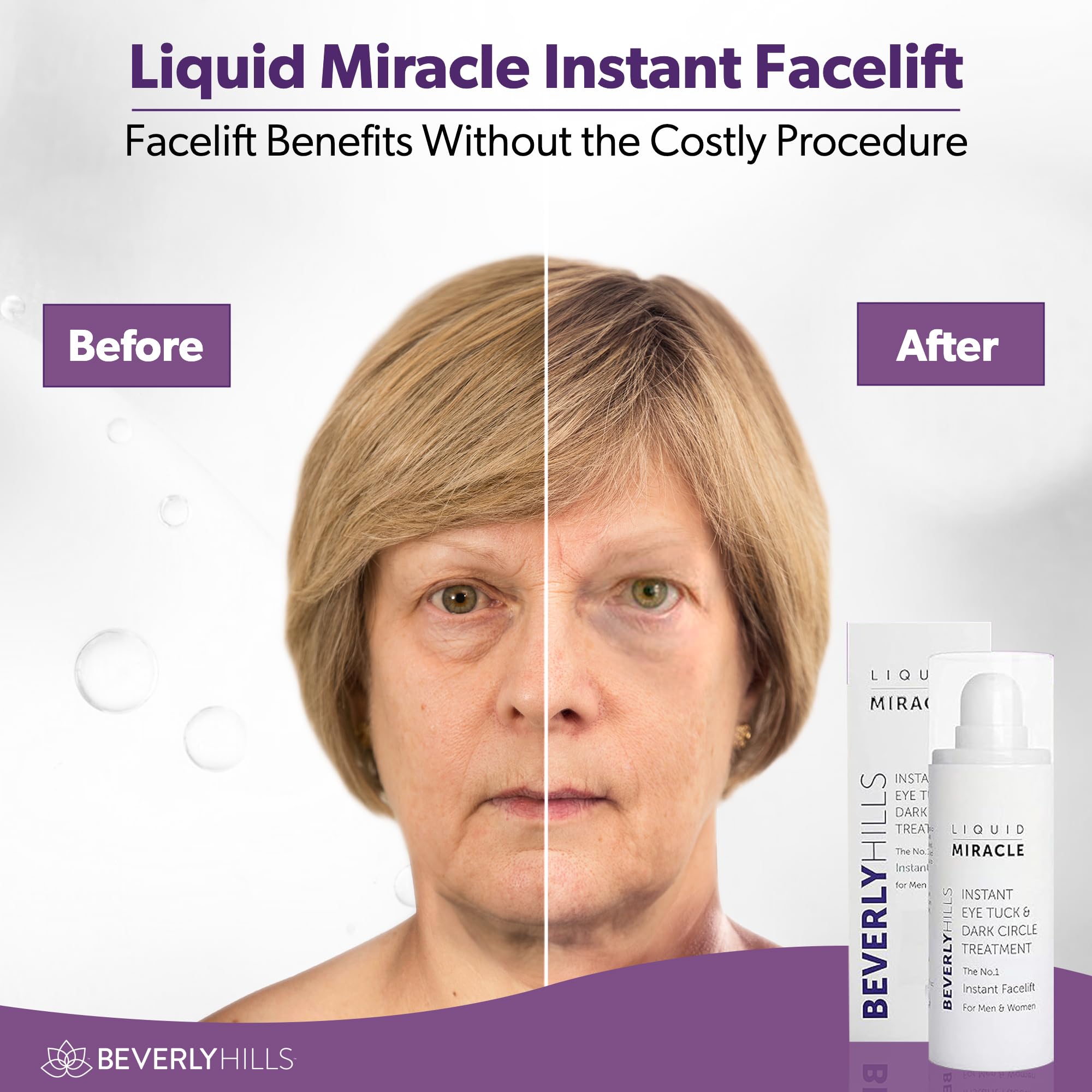 Beverly Hills Instant Facelift Eye Serum near under-eye area may reduce lines