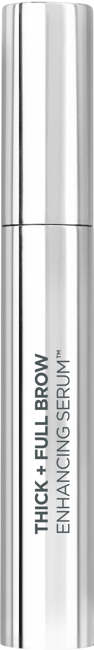 Beverly Hills MD Thick + Full Brow Serum bottle with precise applicator for daily brow treatment.