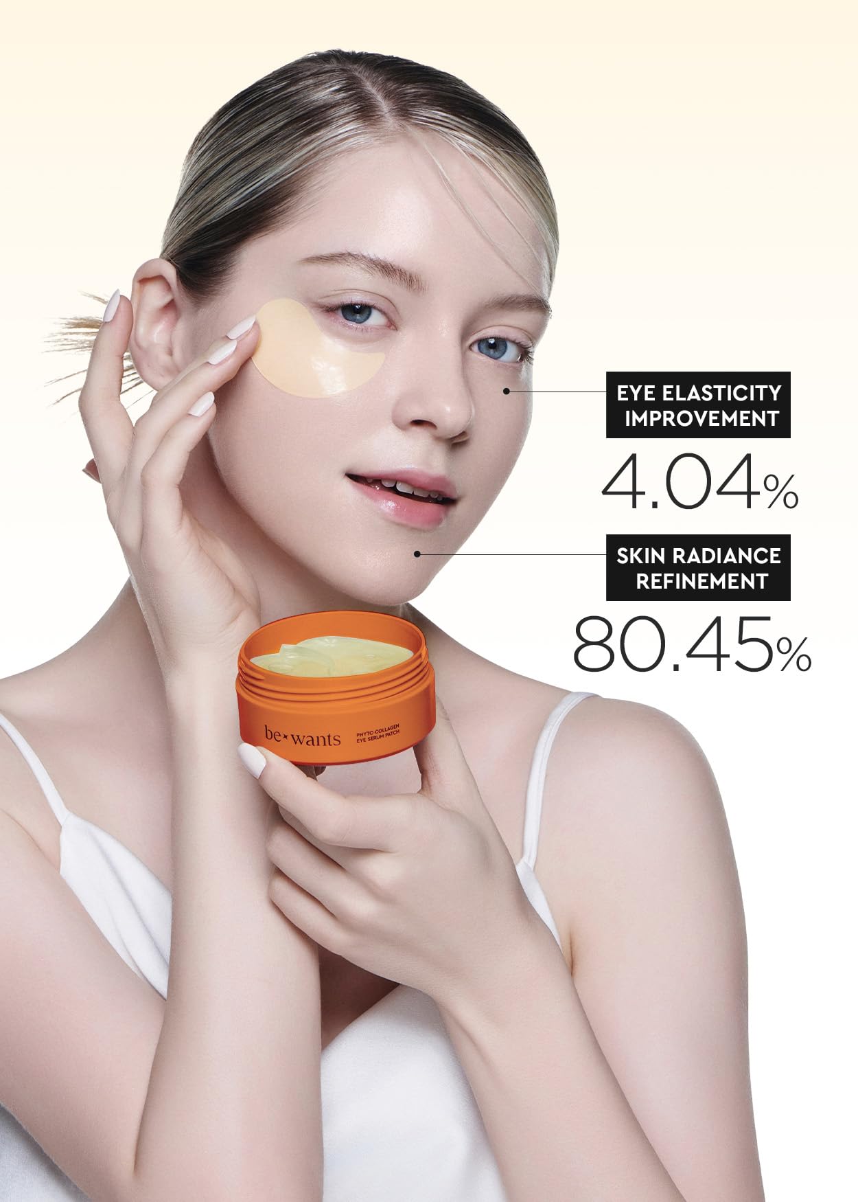 BE+WANTS Hygienic tweezers included for clean, precise patch application.