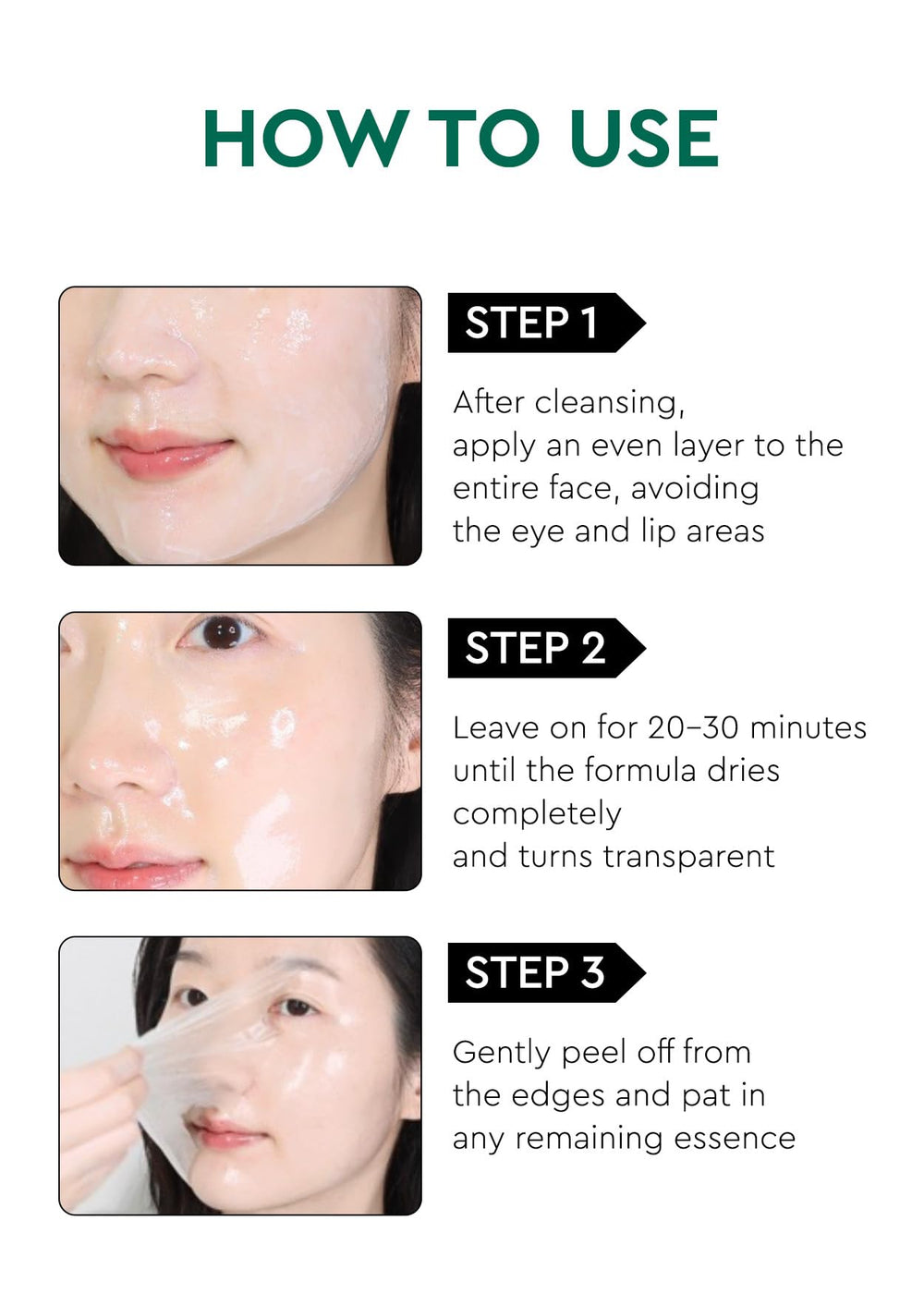 BE+WANTS Seaweed PDRN close-up shows reduced pore appearance