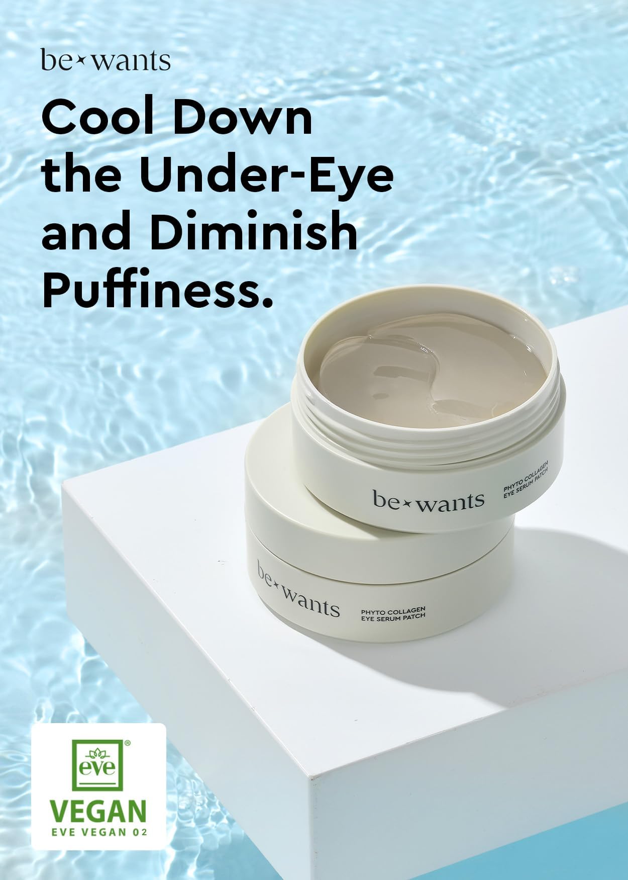 BE+WANTS Bewants vegan collagen patches deliver a serum-like feel for daily use