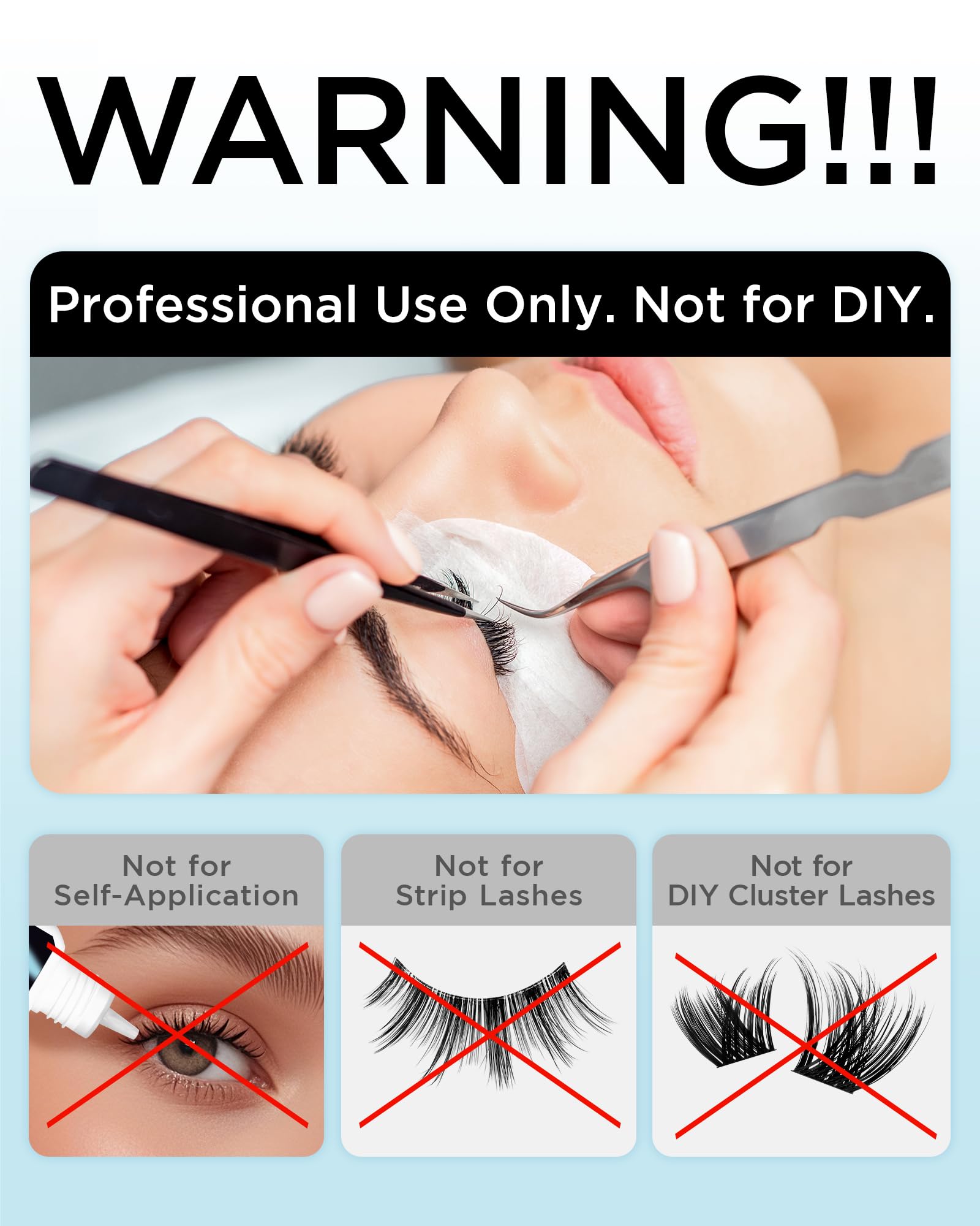 BEYELIAN Formaldehyde-free badge on packaging communicates a safer option.
