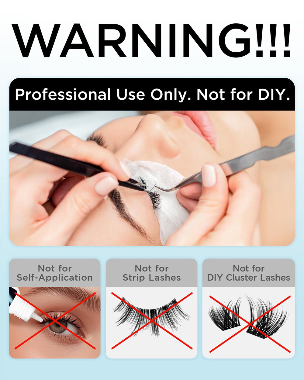 BEYELIAN Formaldehyde-free badge on packaging communicates a safer option.