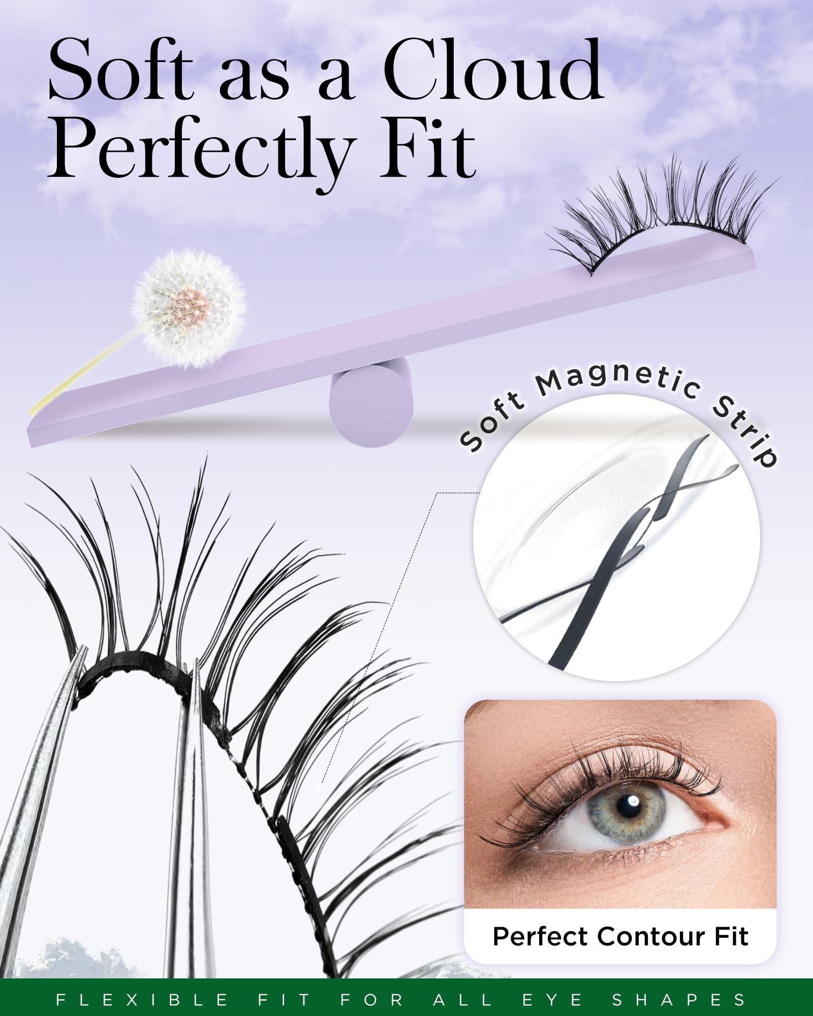 BEYELIAN lightweight magnetic design increases contact points for secure wear
