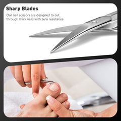 BEZOX Nail Scissors durable materials ensure long-lasting trimming performance