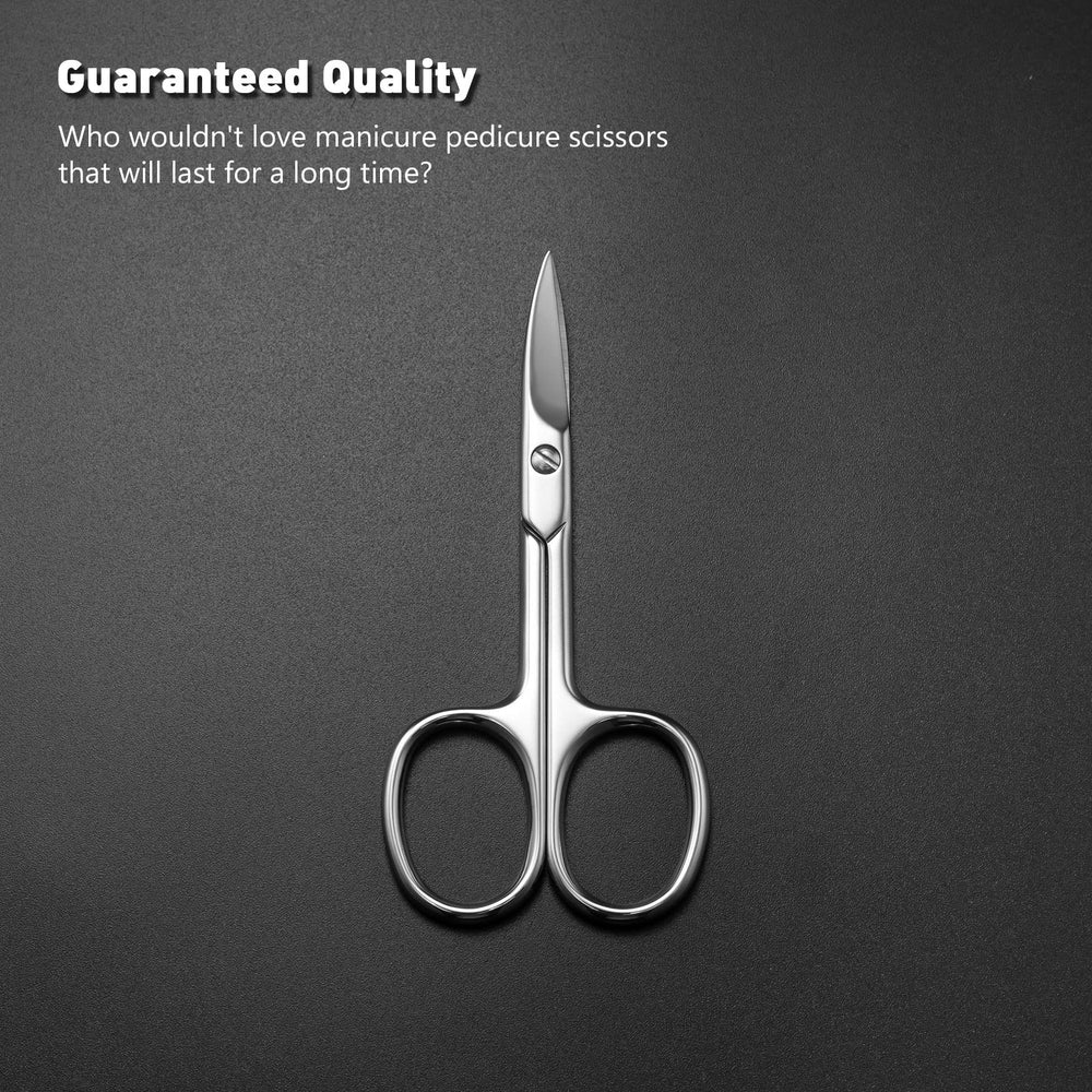 BEZOX Nail Scissors easy grip handle reduces finger fatigue during use