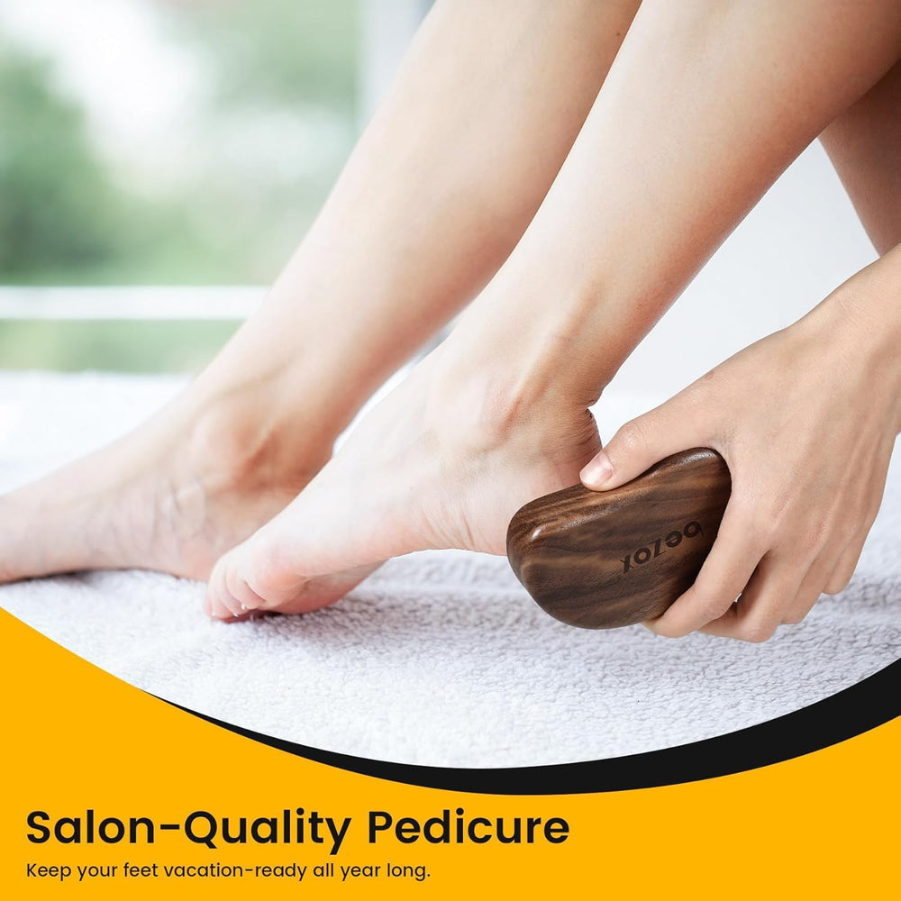 BEZOX nano-glass-pedicure-surface close-up highlights laser-etched texture for effective filing