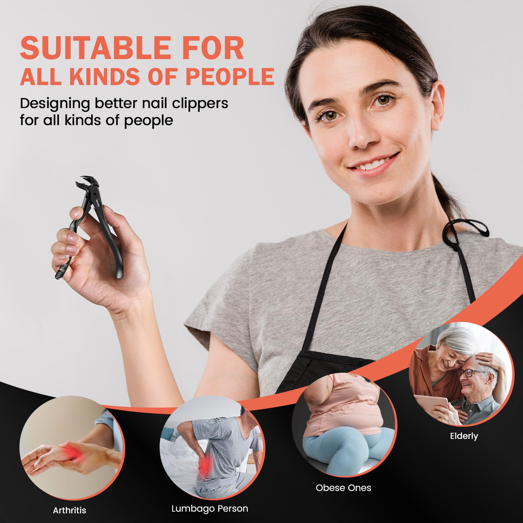 BEZOX rust-resistant steel blades stay sharp for years