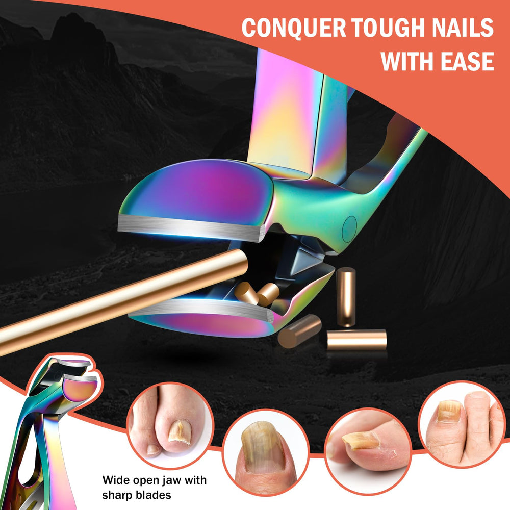 BEZOX senior clipper ergonomic grip enables steady clipping