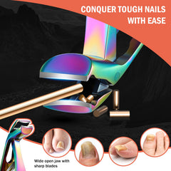 BEZOX senior clipper ergonomic grip enables steady clipping