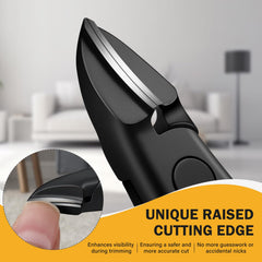 BEZOX toe nail clippers ergonomic-handles provide comfortable non-slip grip