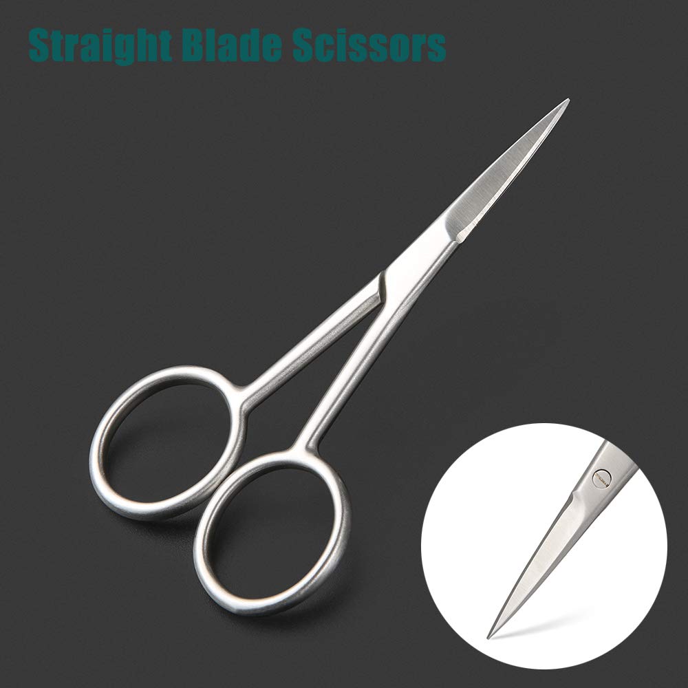 BEZOX travel tin case keeps scissors compact and hygienic during trips.