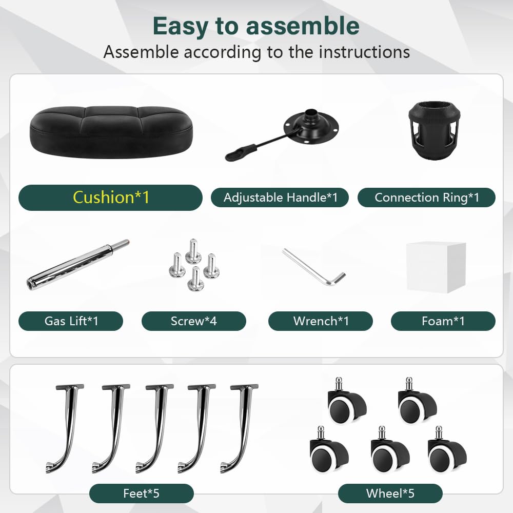 BFTOU stool in-use image demonstrates versatile setup in spa or beauty environment