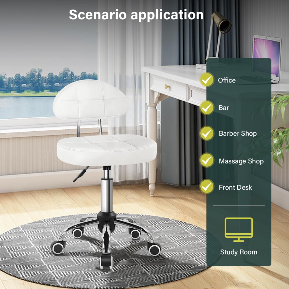 BFTOU height-adjustable seat lets you fine-tune height from 19.3 to 25.4 inches.
