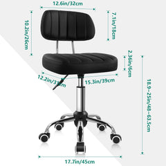 BFTOU height-adjustable stool adapts from 19.3 to 25.4 inches for varied tasks.
