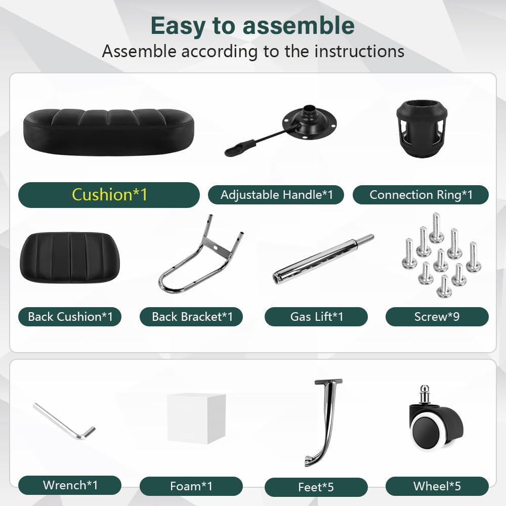 BFTOU modern minimalist design blends with any workspace or salon.