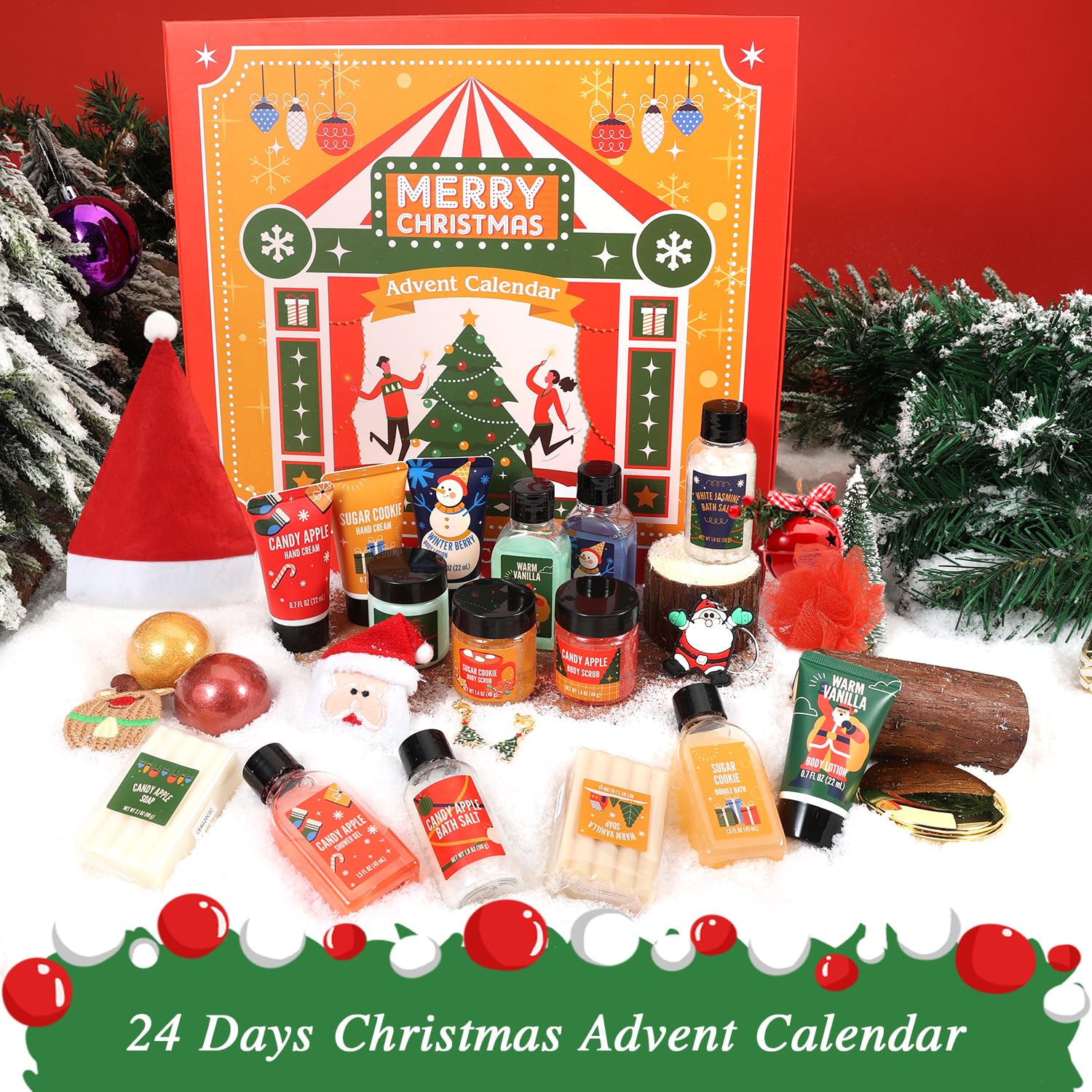 BFFLOVE Advent Calendar 2025 daily door reveal highlighting quick routine ideas