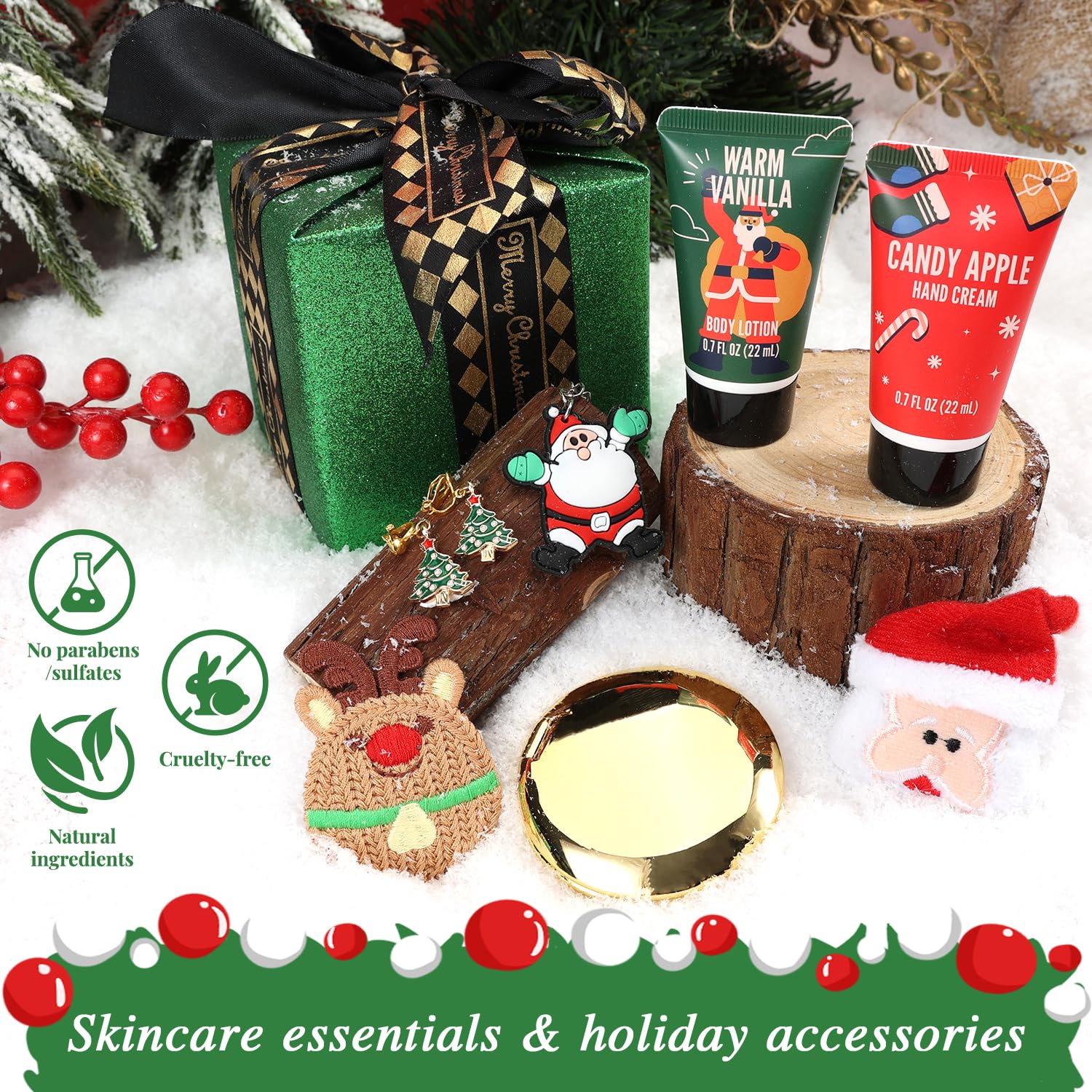 BFFLOVE Advent Calendar 2025 scent lineup featuring Candy Apple, Sugar Cookie, Winter Berry, Warm Vanilla