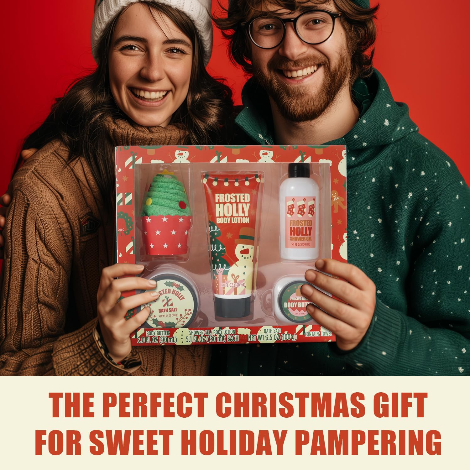 BFFLOVE holiday bath-time scene evokes cozy relaxation rituals