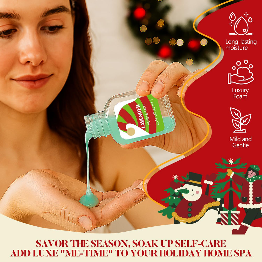 BFFLOVE holiday-scented lotion adds comforting fragrance and softness.