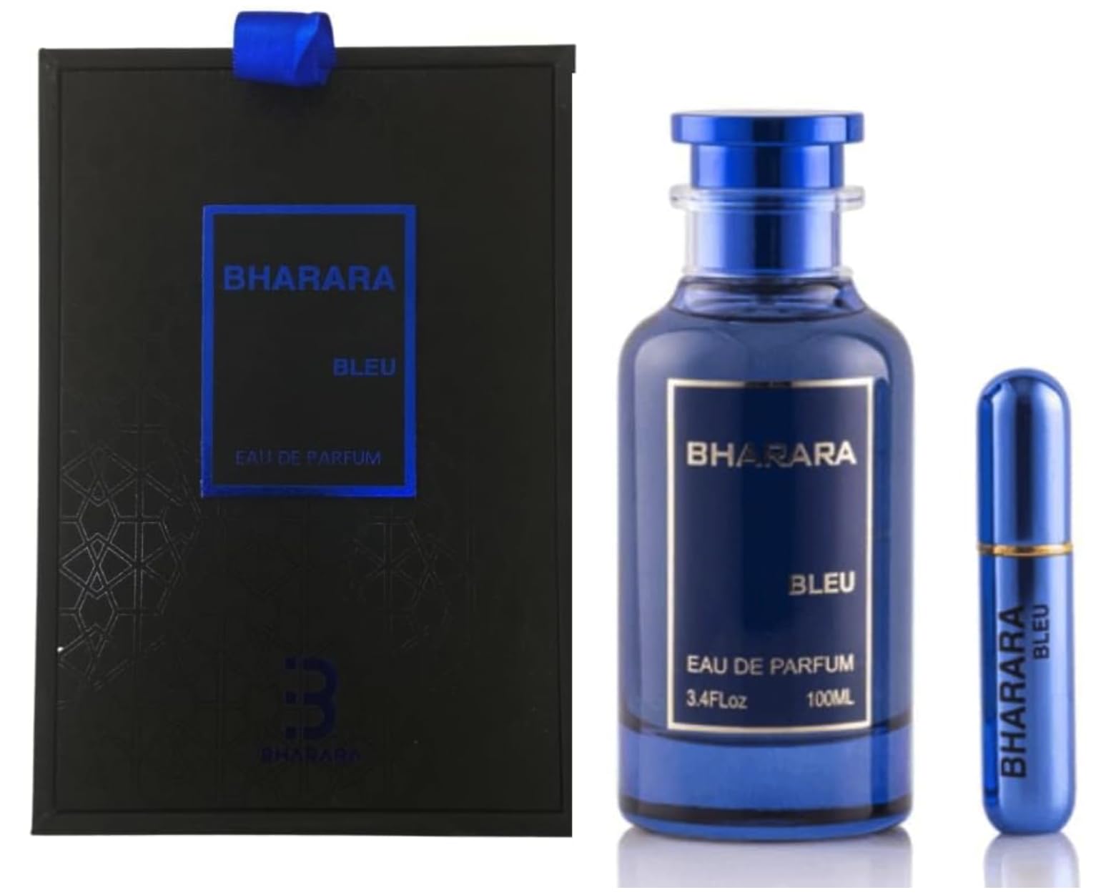 Bharara Bleu Pour Homme bottle—sleek design for confident evening wear