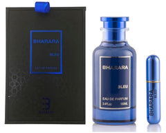 Bharara Bleu Pour Homme bottle—sleek design for confident evening wear