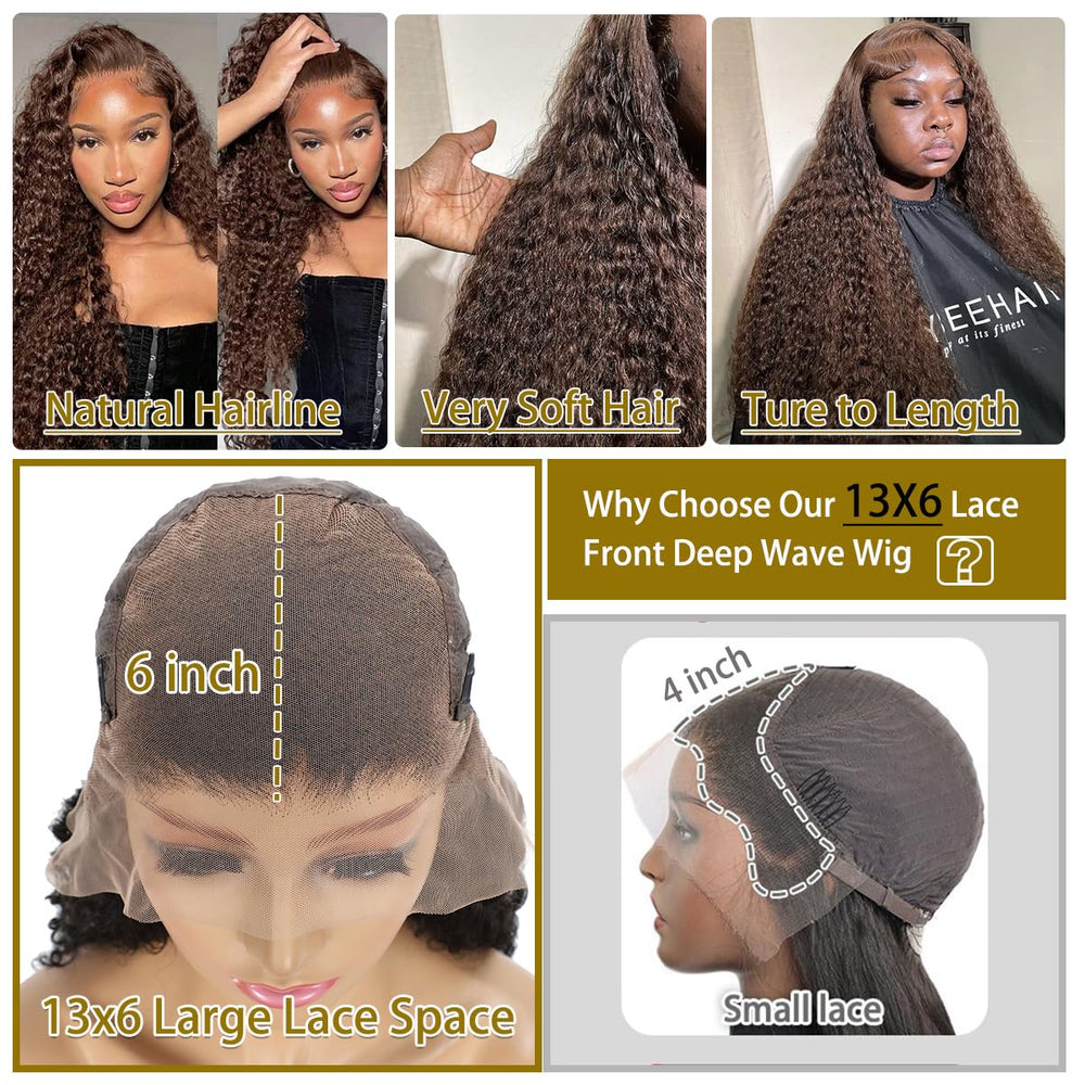 BIANFA 13x6 HD lace front pre-plucked hairline detail