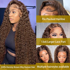BIANFA lace-front wig side view showing seamless blend and added volume