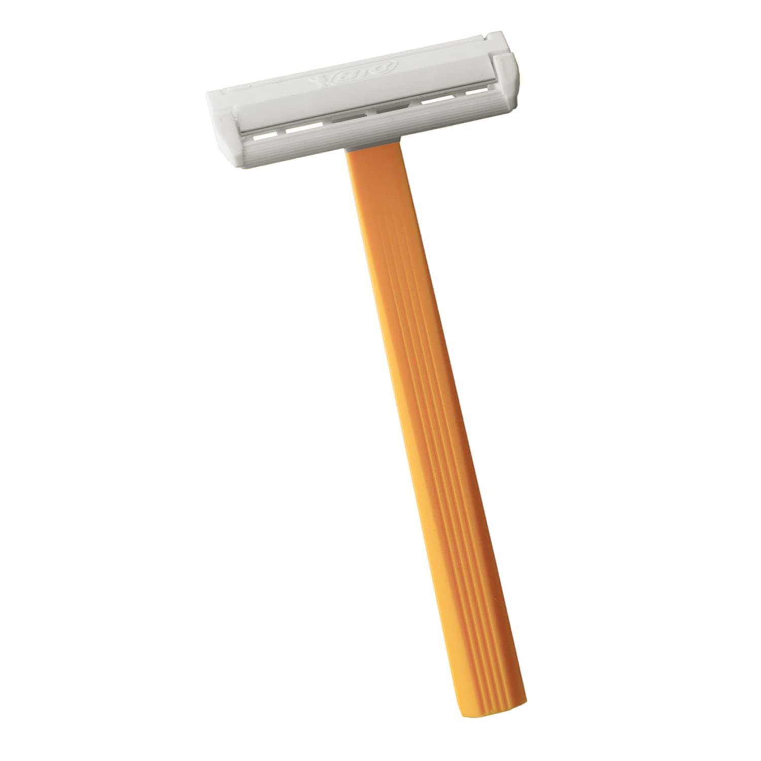 BIC single blade sensitive skin shaver pack of 24 offers extended value for daily use.
