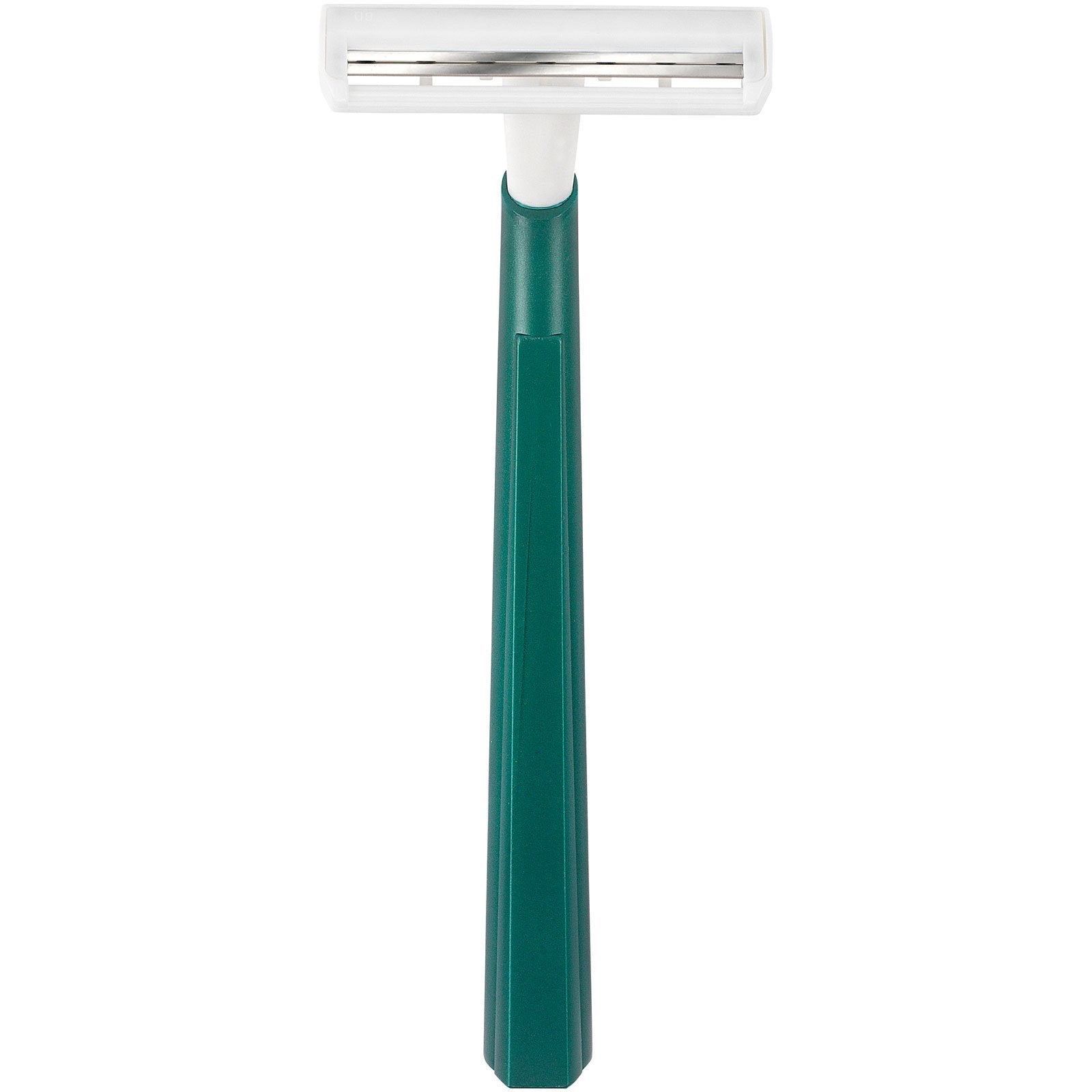 BIC Twin Select razor with slim head and long handle for precise control.