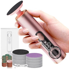 Bicboz electric foot callus remover front view for smooth feet