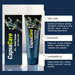 Bicotand CapsaCare Arnica blend surface suggests natural comfort for soreness.