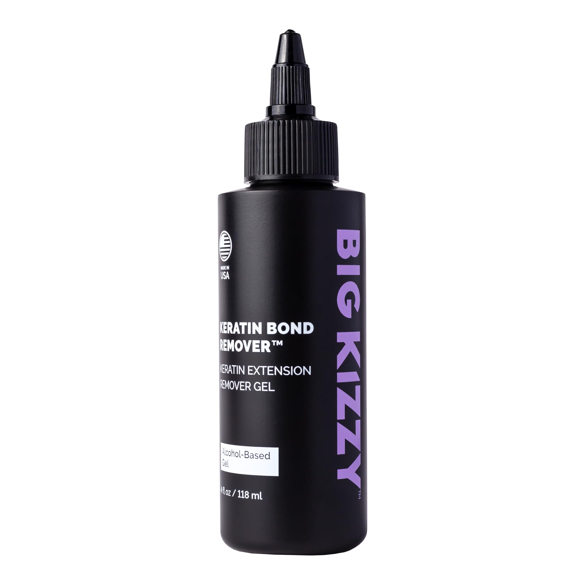 Big Kizzy Keratin Bond Remover bottle 4oz for salon use.