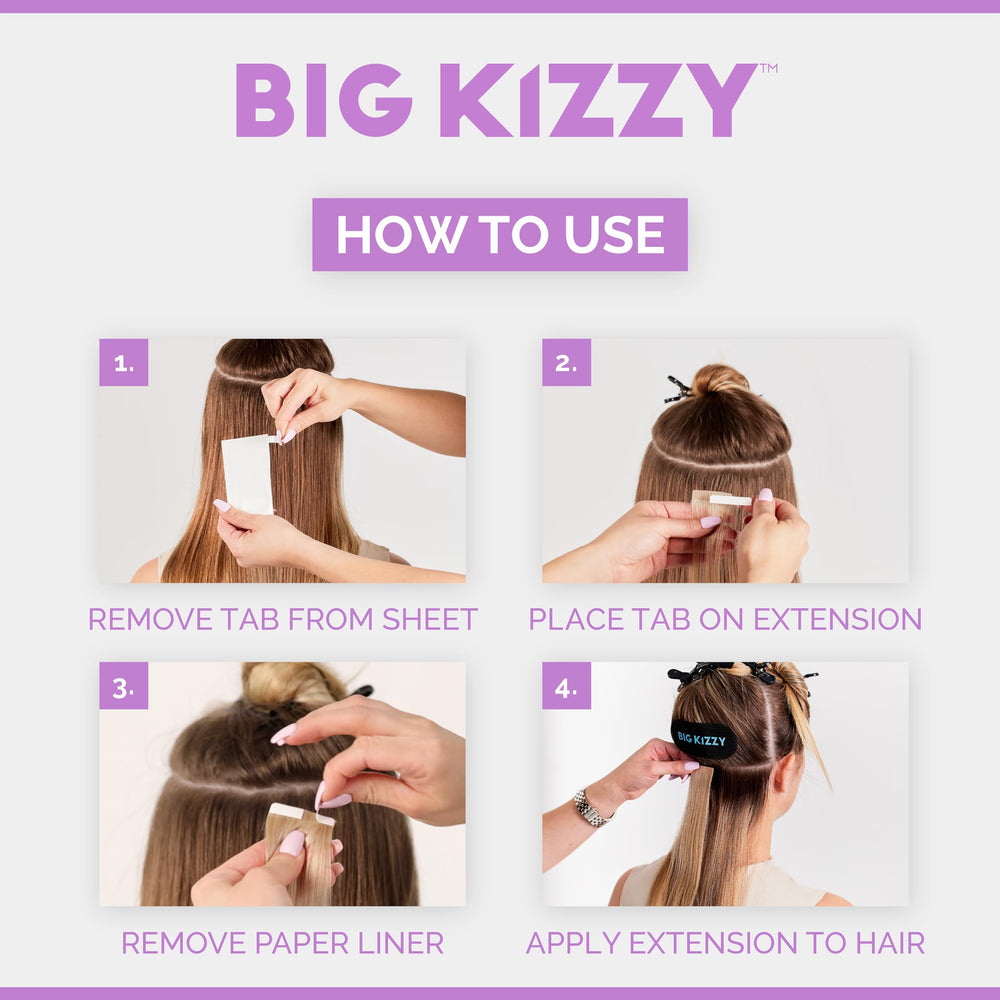 Big Kizzy Pro Hold: retirada limpia sin residuos con removedor recomendado.