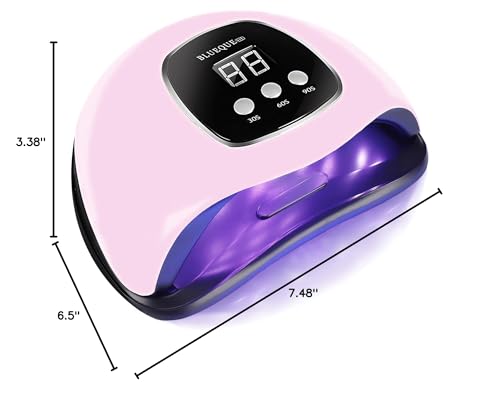 BIGBEAR UV Nail Lamp includes adapter and user manual