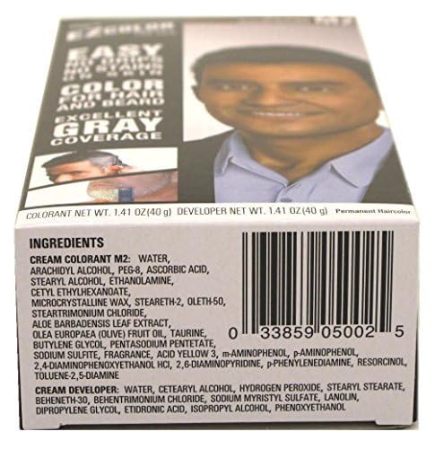 Bigen Ez Color M2 Real Black kit application demo shows mess-free use