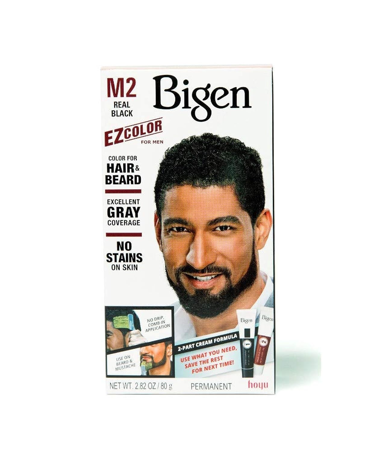 Bigen Ez Color M2 Real Black kit bottle for smooth color application