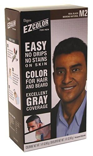 Bigen Ez Color M2 Real Black kit packaging for easy store display and purchase