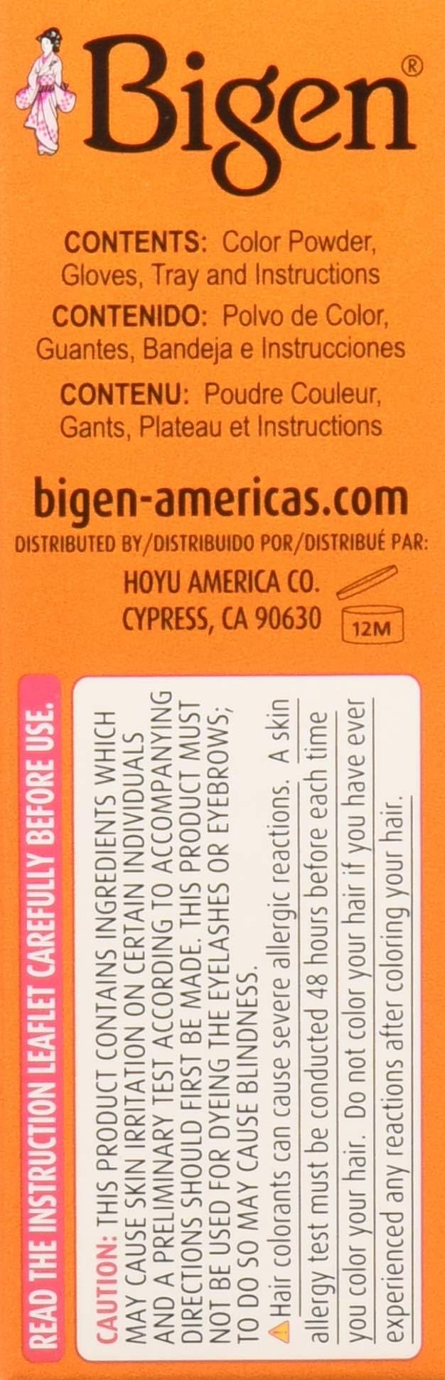 Bigen six-pack box offers convenient, repeatable color for multiple applications.
