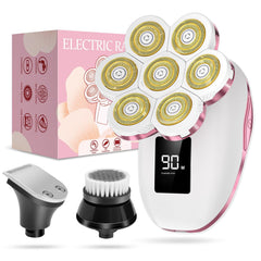 Bigorq 3-in-1 electric razor upgraded 7D head for precise full-body shaving.