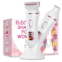 Bigorq 2 en 1 bikini trimmer con corte suave para piel sensible